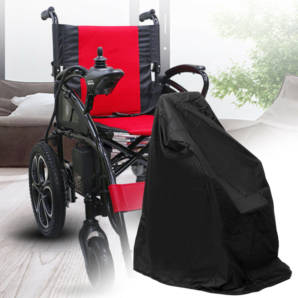 Arlmont & Co. Motorized Wheelchair Dust Cover Waterproof Windproof UV